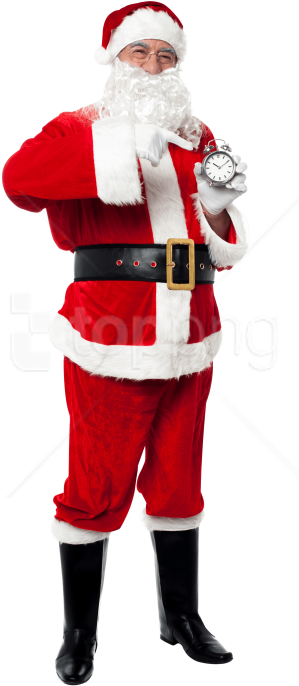 Free Png Download Santa Claus Png Images Background - Standing Santa Png (480x722), Png Download