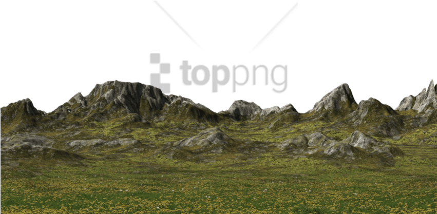Free Png Mountain Png Png Image With Transparent Background - Transparent Background Mountain Png (850x524), Png Download