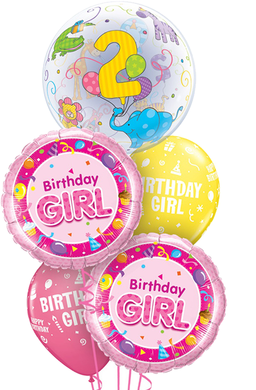 Balloon Bouguets For Birthdays - Balloon (600x800), Png Download