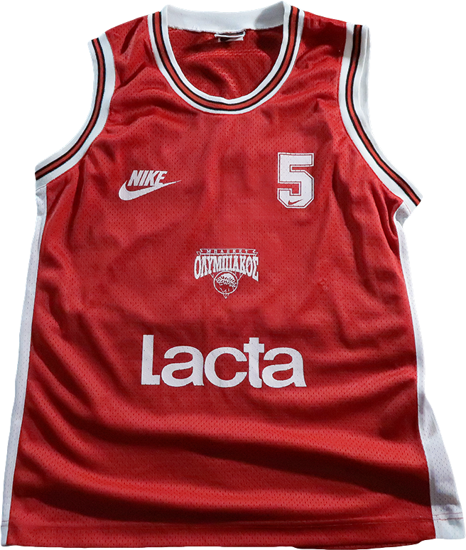 90s Nike Red Five Jersey Large - Vest (860x860), Png Download