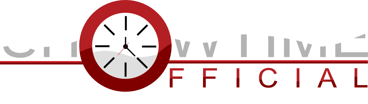 Showtime Official Showtime Official - Wall Clock (1200x342), Png Download