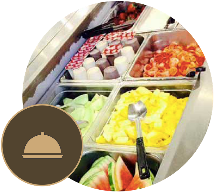 Breakfast Buffet - Gelato (800x800), Png Download