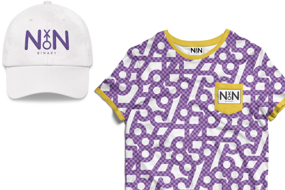 Nonbinary Hat And Shirt - Baseball Cap (1000x679), Png Download
