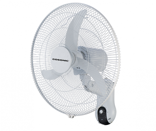 Gosonic Gwf-1725 - Wall Fan - White - Electric Fan (540x720), Png Download