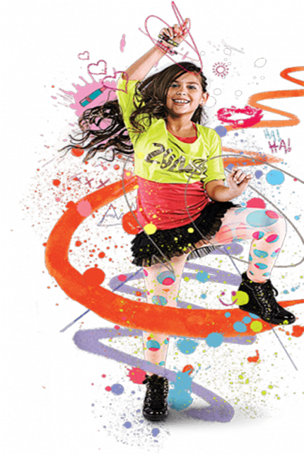 Zumba Kids Png (595x652), Png Download