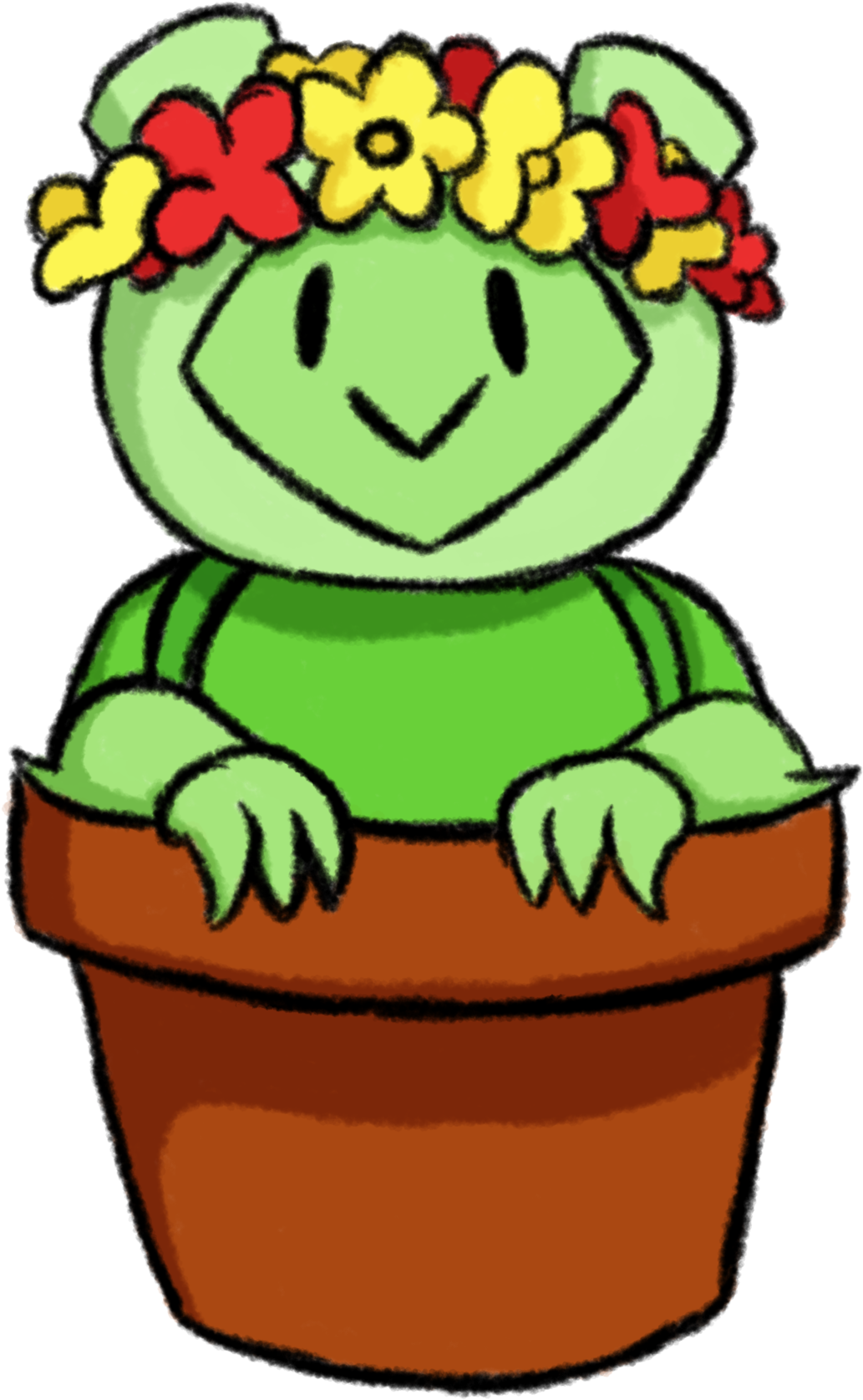 Plant Pot Fern (1280x1700), Png Download