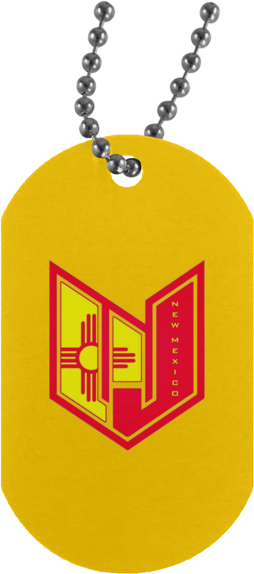 Wicked Jeeps Nm Un4004 Silver Dog Tag - Dog Tag (1155x1155), Png Download
