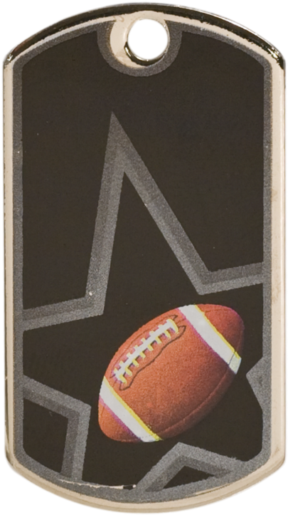 Football Dog Tag - American Football (434x750), Png Download
