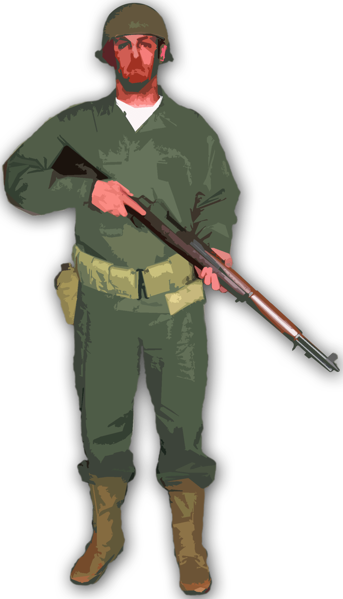 American Civil War Soldiers - Soldier (1104x1929), Png Download