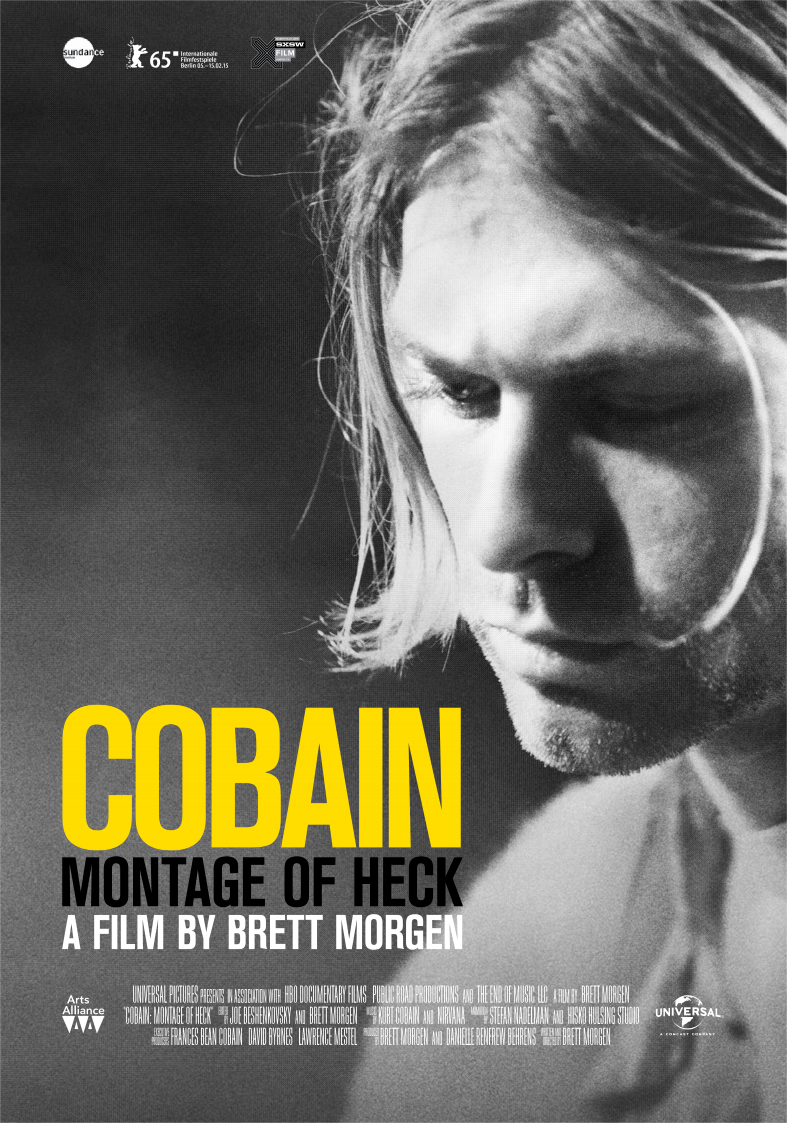 Morisson Und Jimi Hendrix War Kurt Cobain, Sänger Und - Cobain Montage Of Heck Poster (787x1123), Png Download