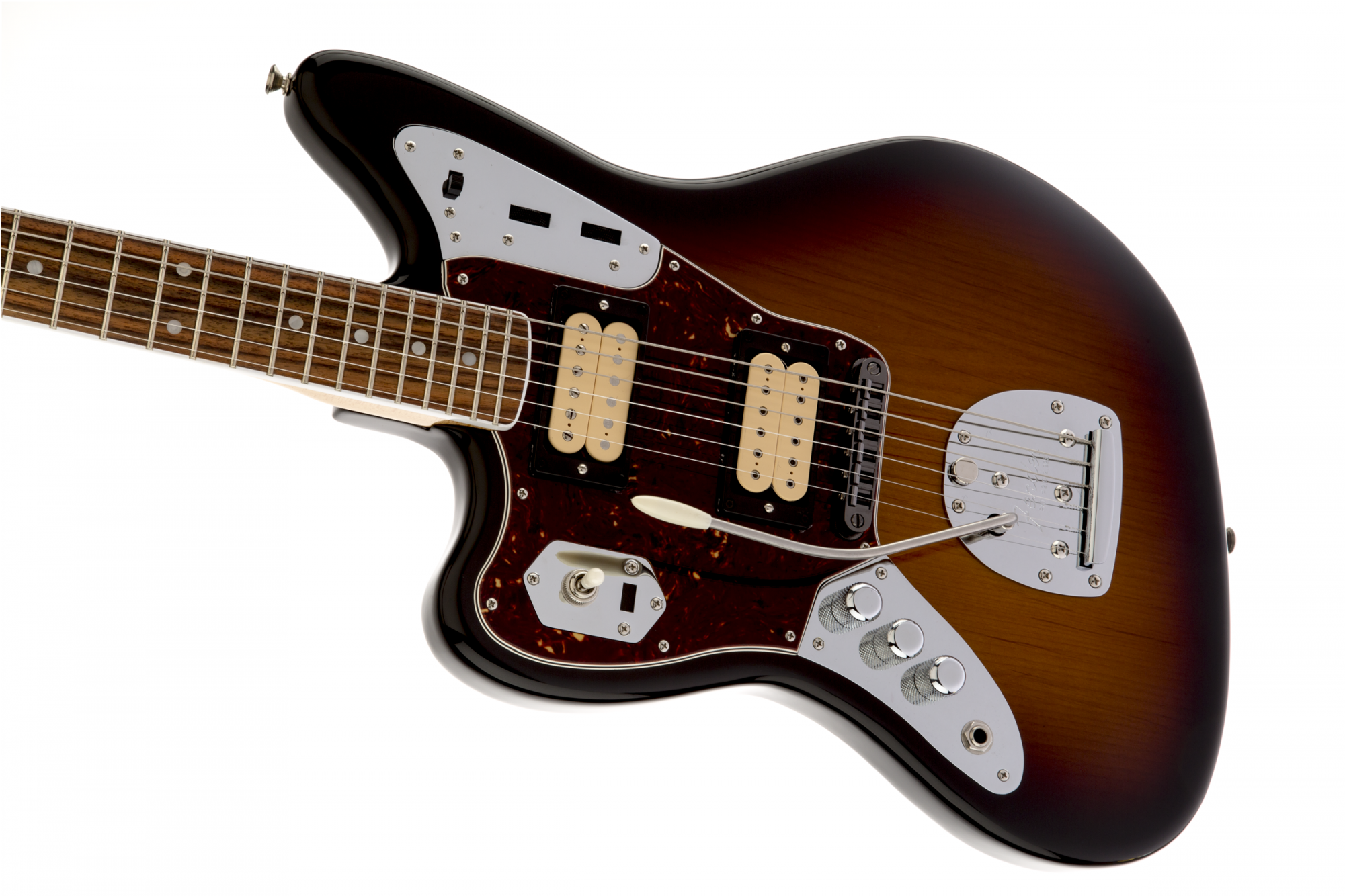 Fender − Kurt Cobain Jaguar Left Handed, Rosewood Fingerboard, - Fender Kurt Cobain Jaguar Nos Electric Guitar (2000x2000), Png Download