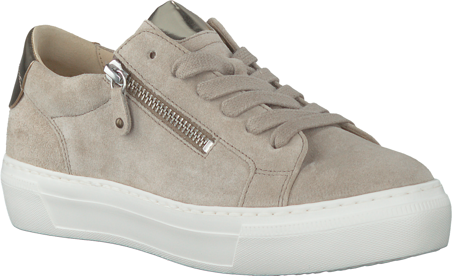 Beige Gabor Sneakers - Tênis Nike Sb Zoom All Court Ck (1500x932), Png Download