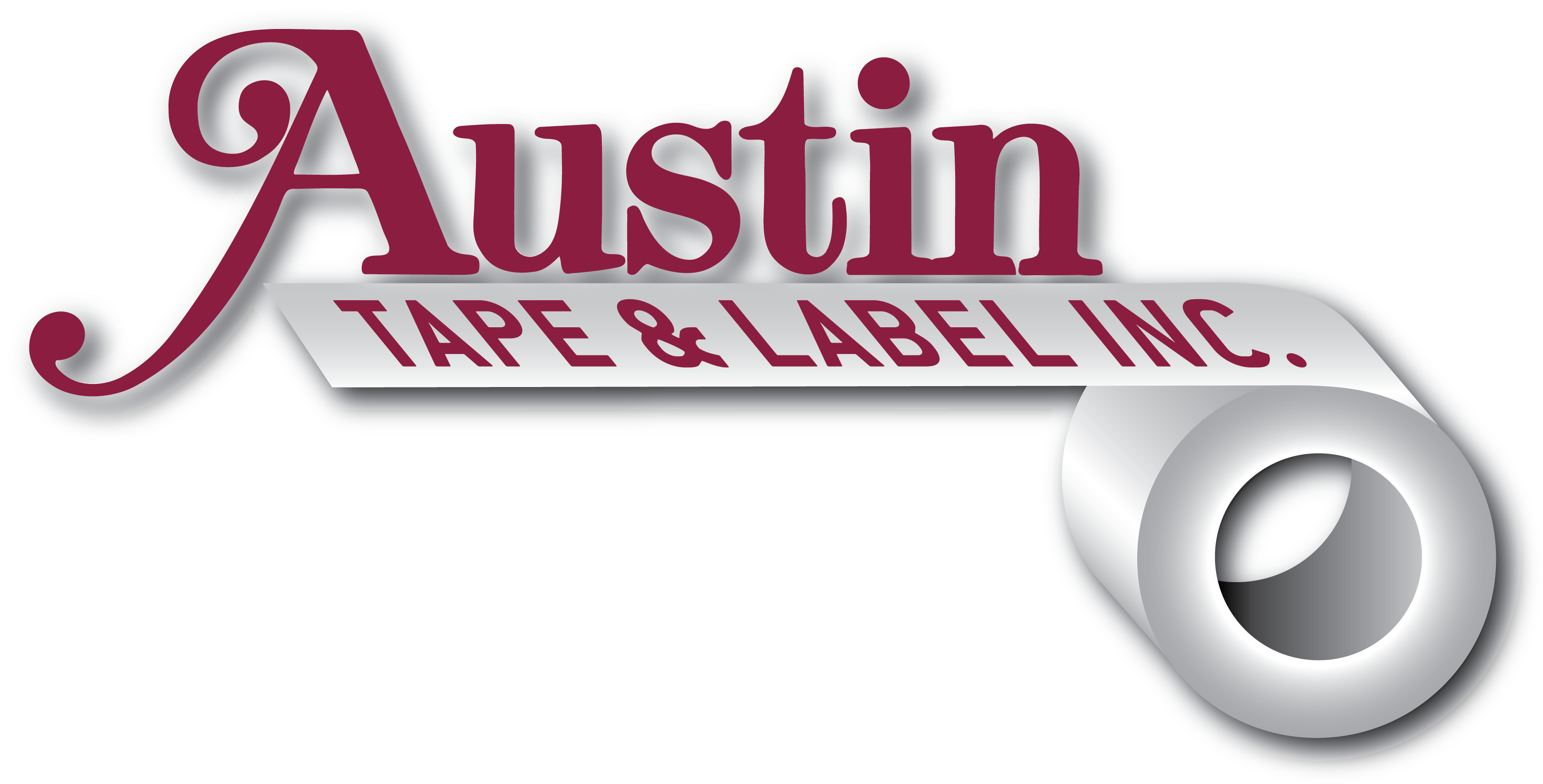 Austin Tape And Label - Graphic Design (3427x1755), Png Download