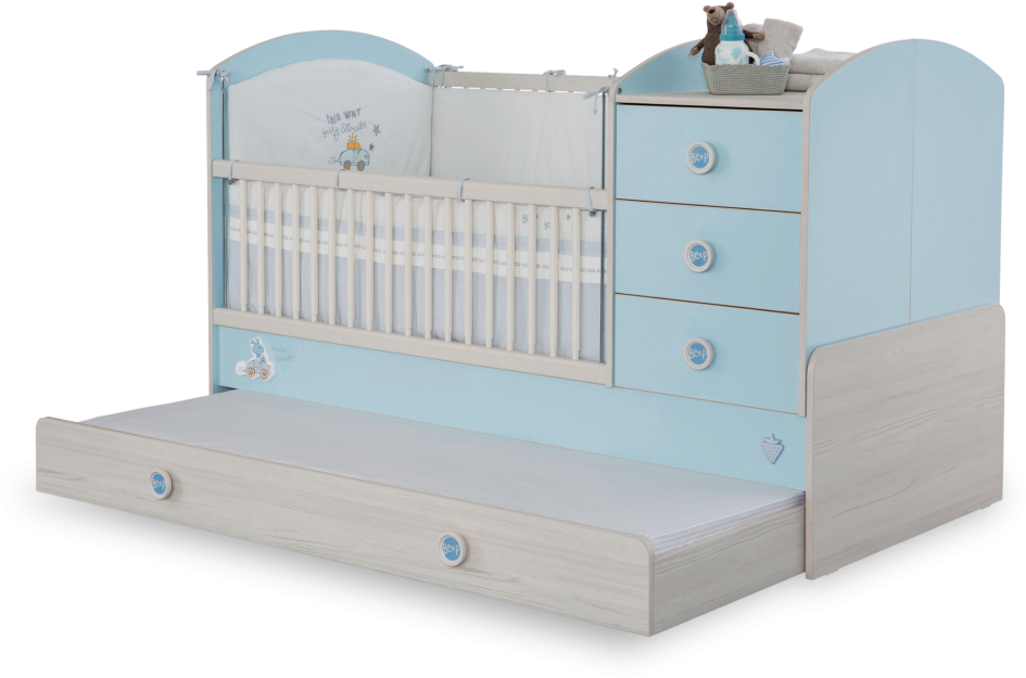 Baby Boy Convertible Bwp - Infant Bed (1000x900), Png Download