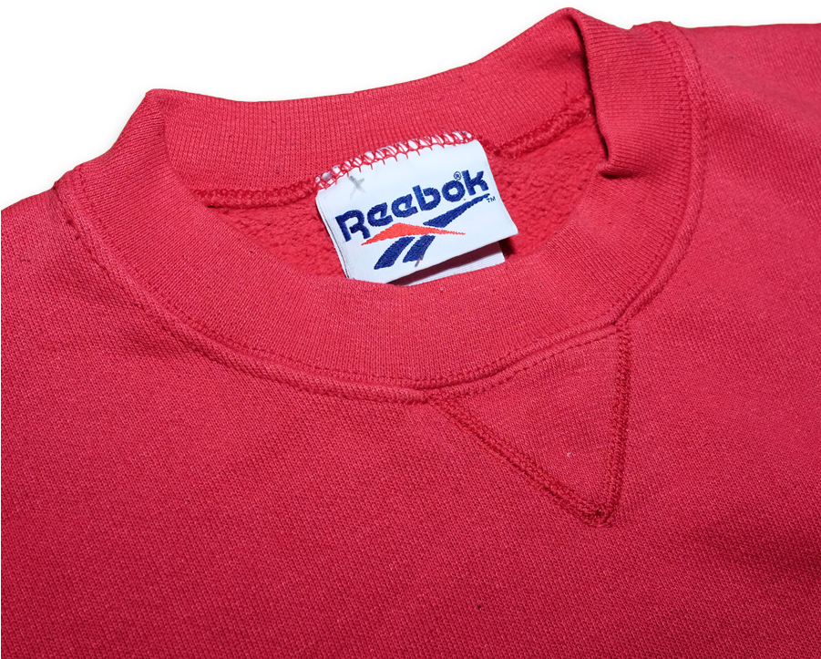 Vintage Reebok Big Logo Sweatshirt - Polo Shirt (900x900), Png Download