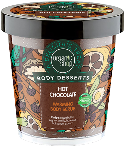 Organic Shop Body Desserts Hot Chocolate Warming Body - Organic Shop Hot Chocolate (500x700), Png Download