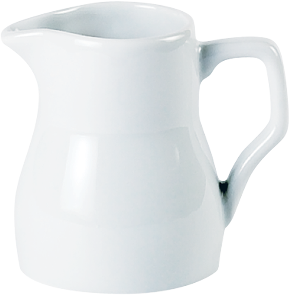 Porcelite Traditional Milk Jug 23cl/8oz - Coffee Cup (600x613), Png Download
