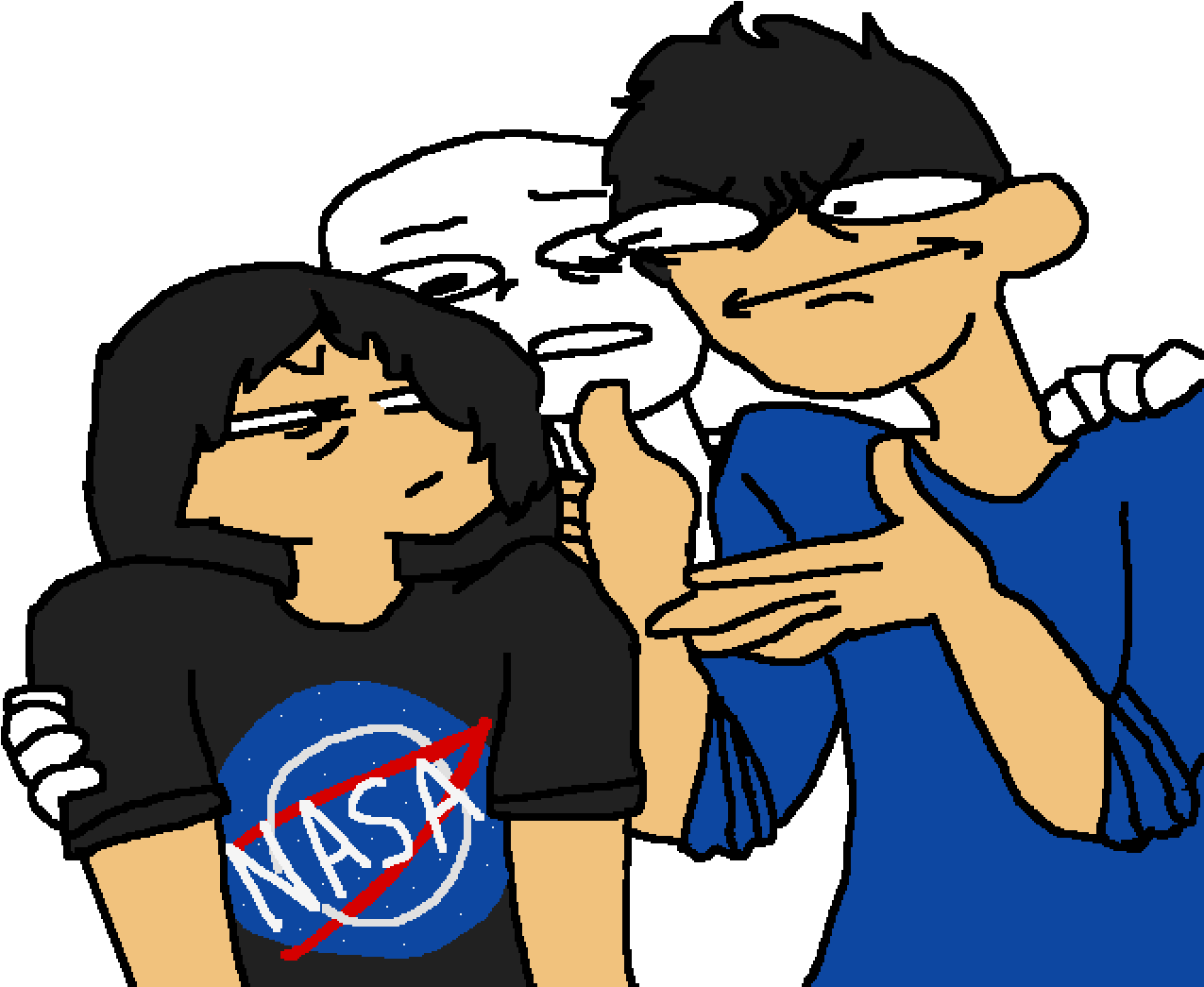 Boi - Cartoon (1332x1110), Png Download