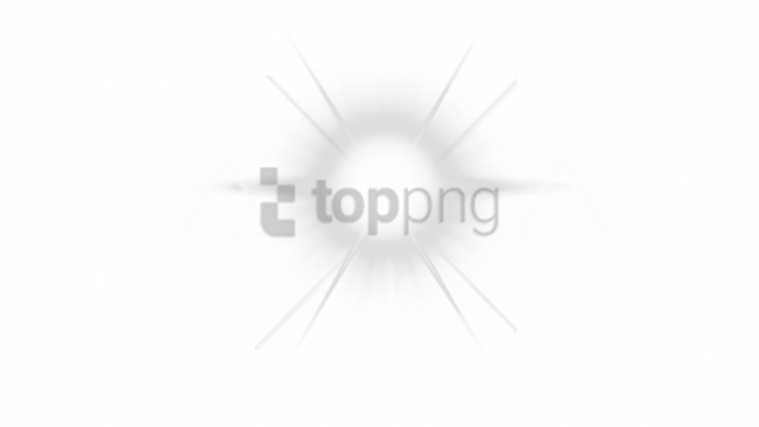 Free Png Download White Lens Flare Png Png Images Background - Monochrome (850x479), Png Download