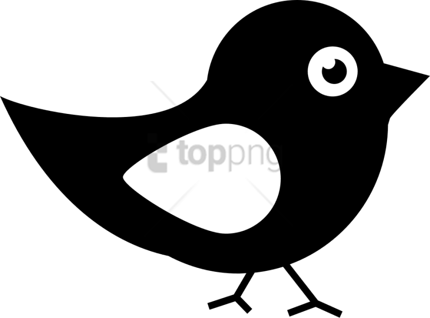 Free Png Download Singing Birdblack And White Png Images - Transparent Clipart Bird Singing (850x628), Png Download
