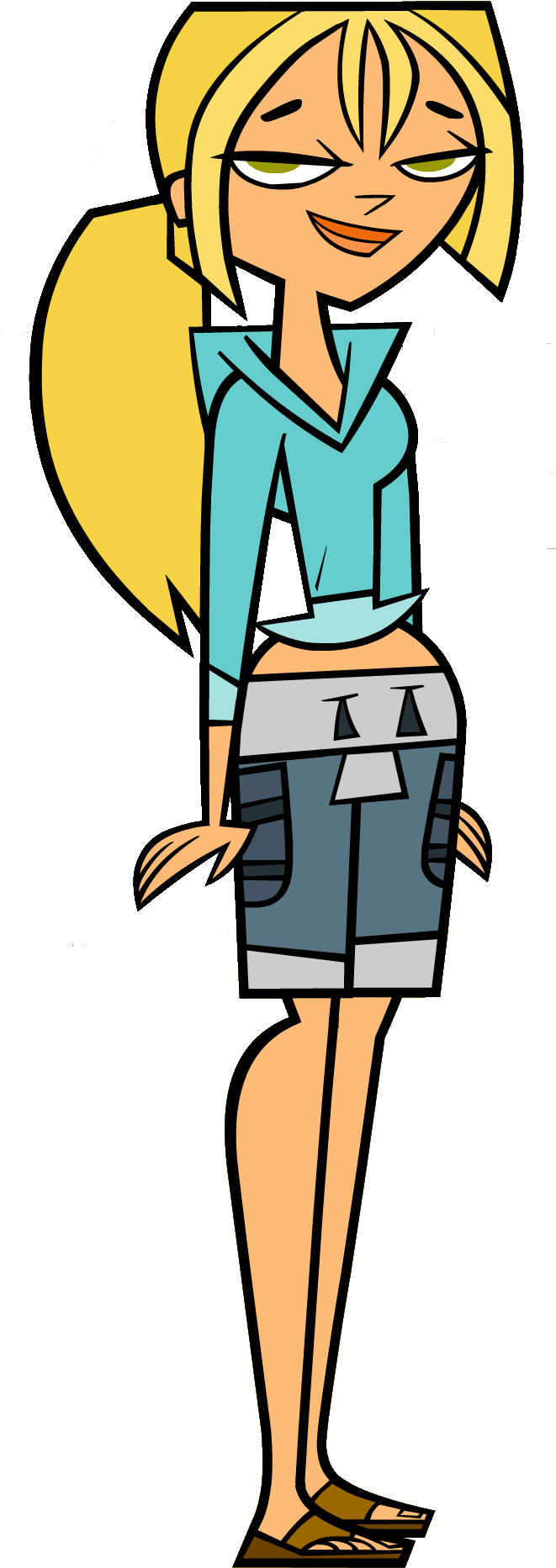 Bridgette - Bridget From Total Drama (660x1896), Png Download