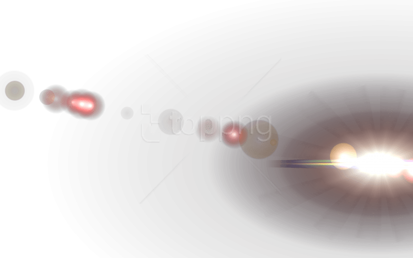 Free Png Right Side Lens Flare Png Images Transparent - Camera Flare Transparent (850x532), Png Download