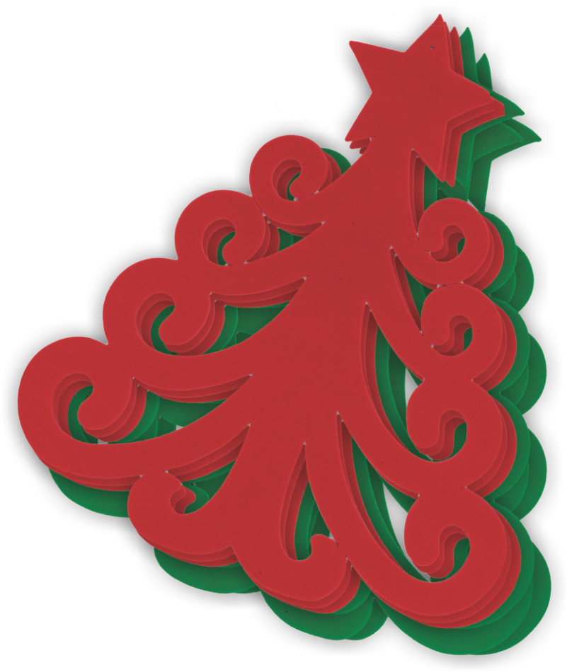 Árboles De Navidad - Illustration (1001x1001), Png Download