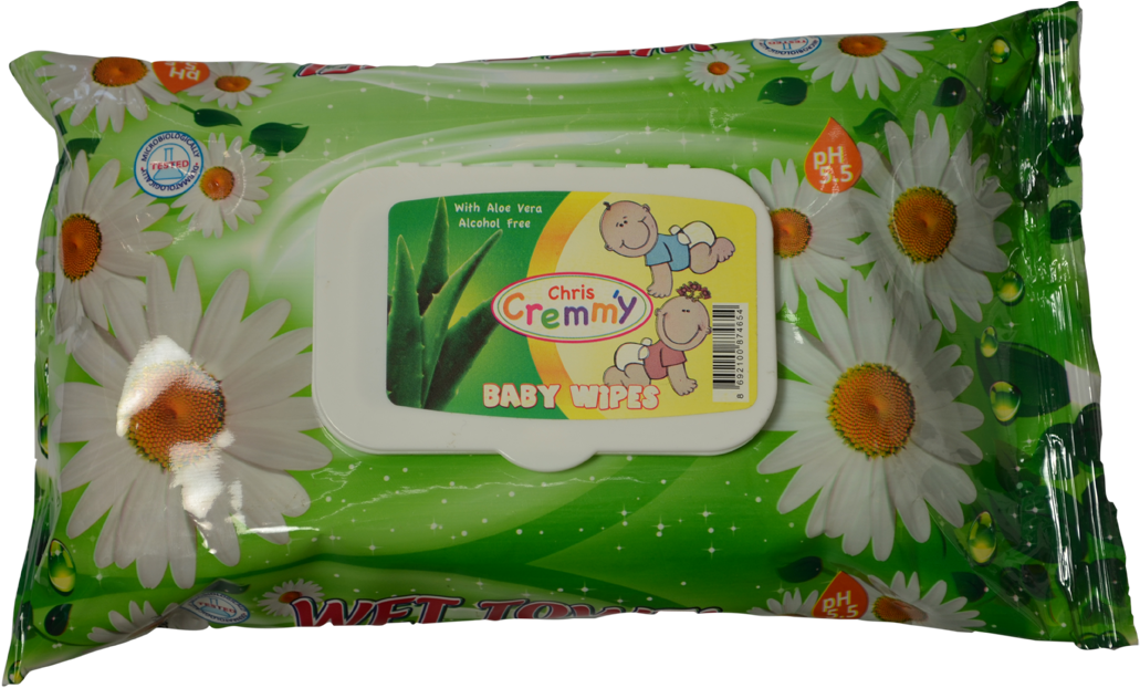 Wet Towel - Camomile (1068x630), Png Download