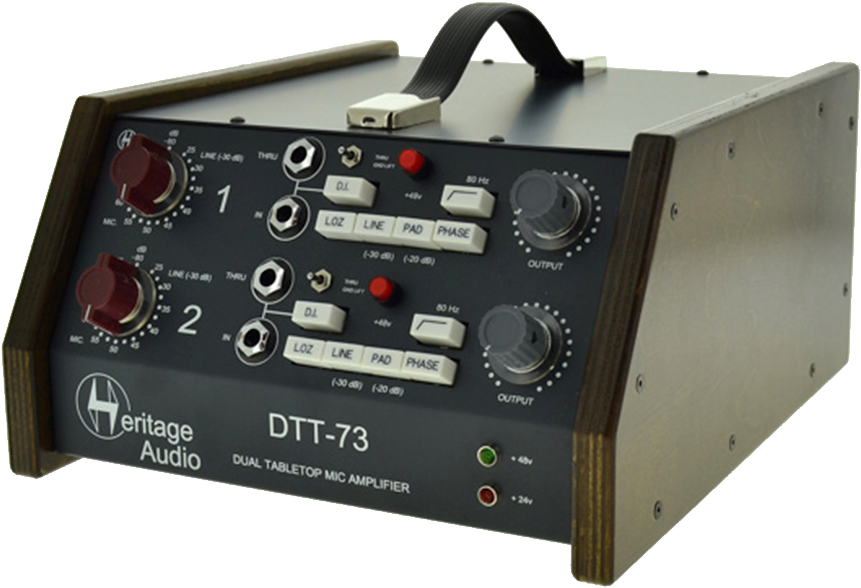 Standing For Dual Tabletop - Heritage Audio Tt 73 (1024x862), Png Download