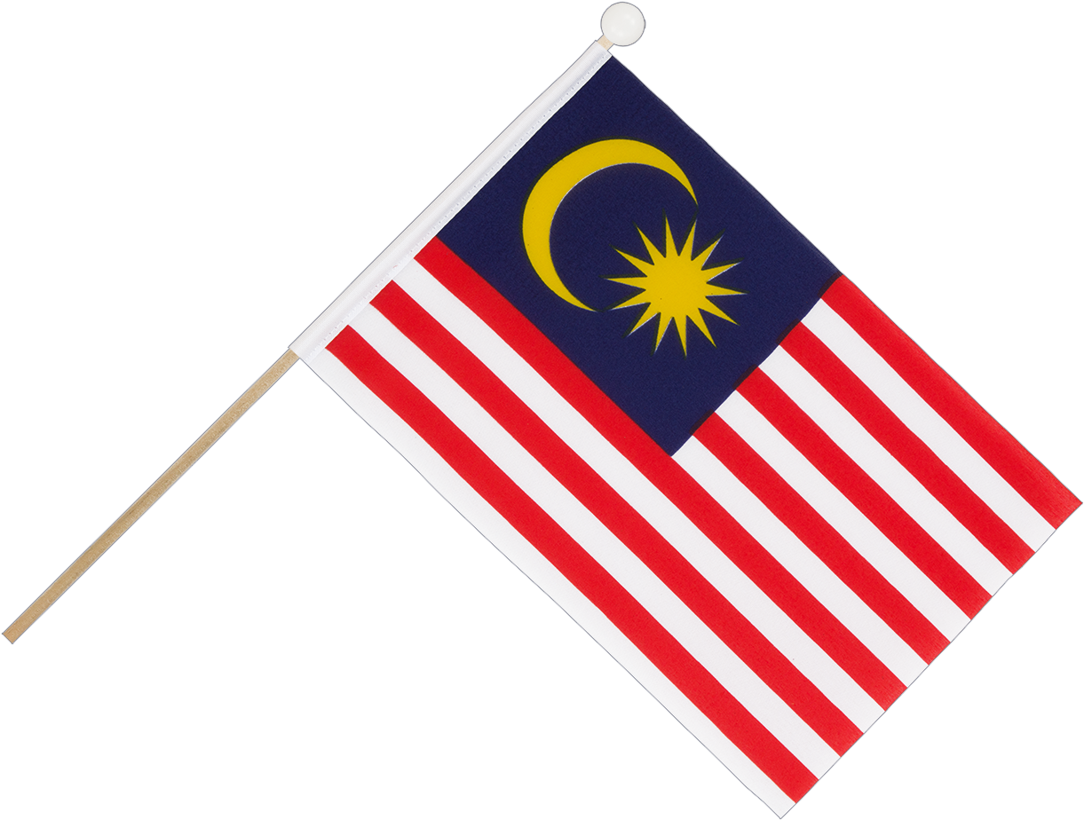 Malaysia Hand Waving Flag 6x9" - Malaysia Flag (1500x1260), Png Download