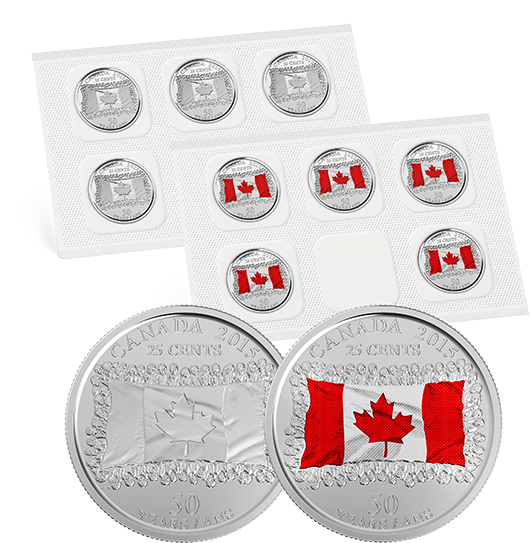 25-cent Circulation Coin Pack - Piece 25 Cents Canadien Collection (570x570), Png Download