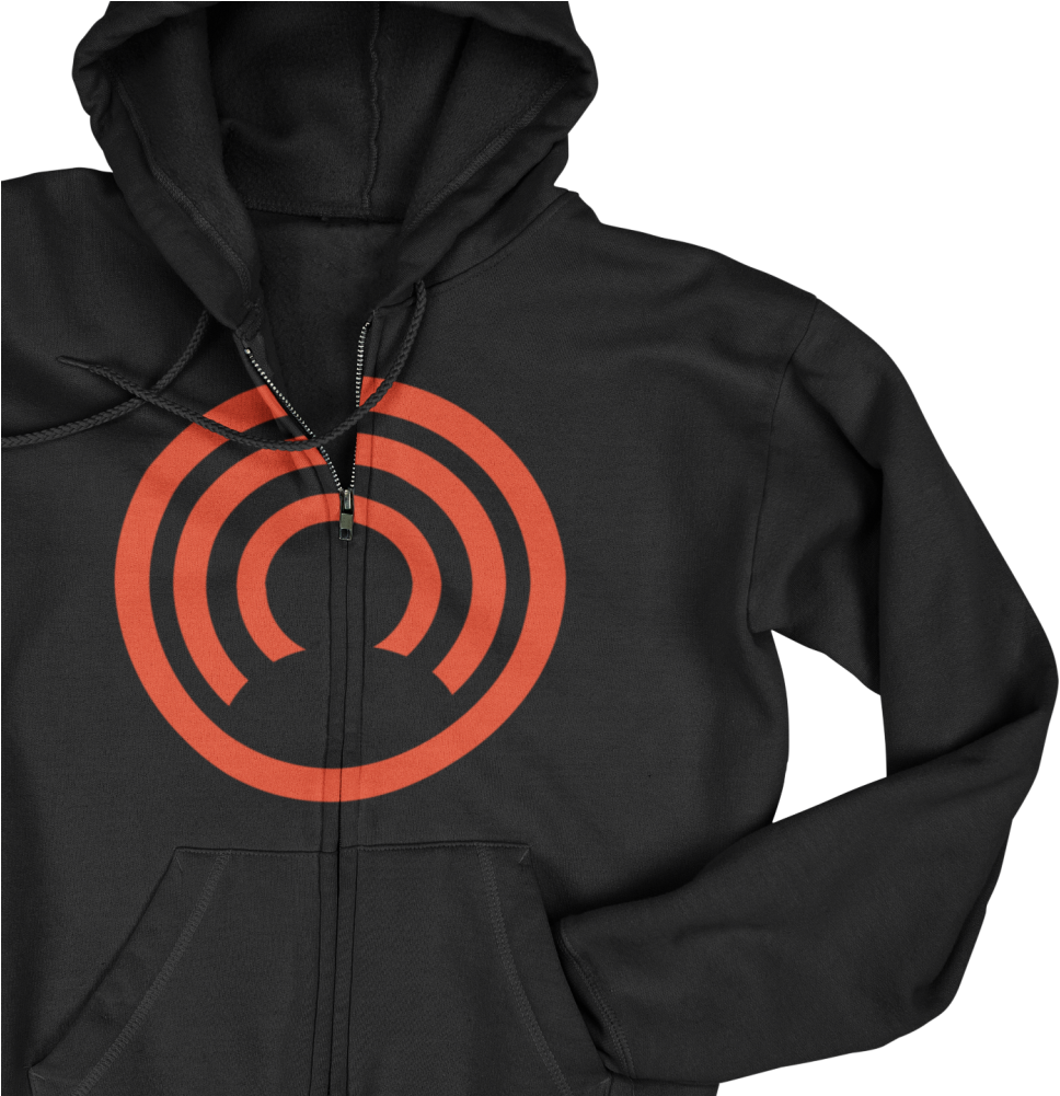 Cloak C Bl Zip Hoodie - Hoodie (1000x1000), Png Download