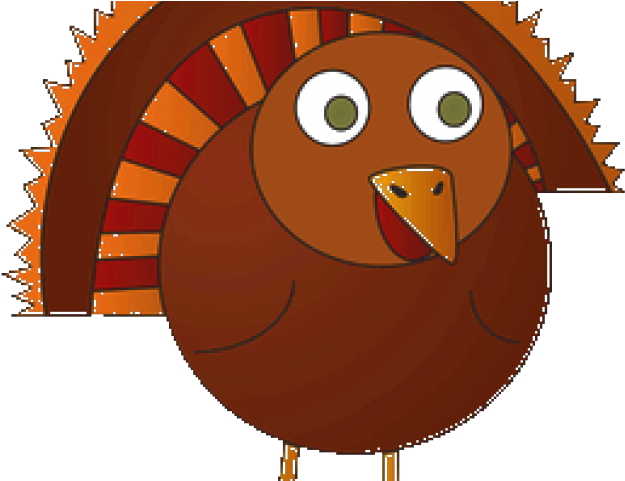 Turkey Bird Clipart My Cute Graphic - Cartoon (640x480), Png Download