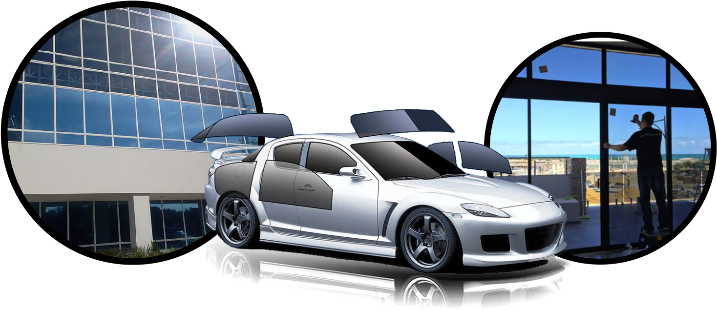 Nos Especializamos En Papel Ahumado Para Vehículos, (1614x668), Png Download