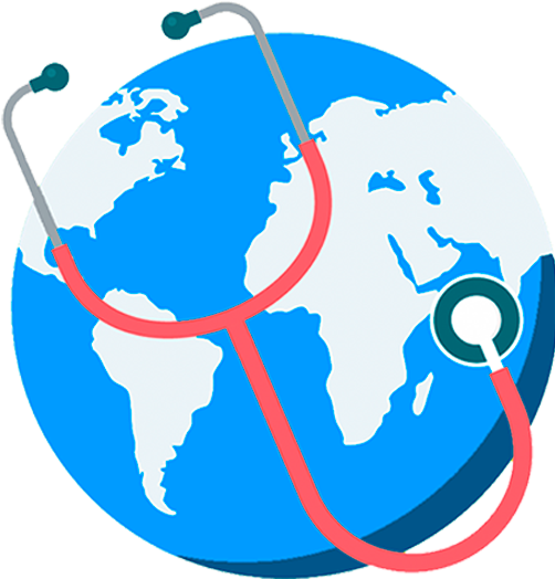 El Futuro En Pacientes Con Cánceres De La Sangre - World Map (532x586), Png Download