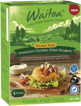 Nz Organic Chicken Products (496x372), Png Download