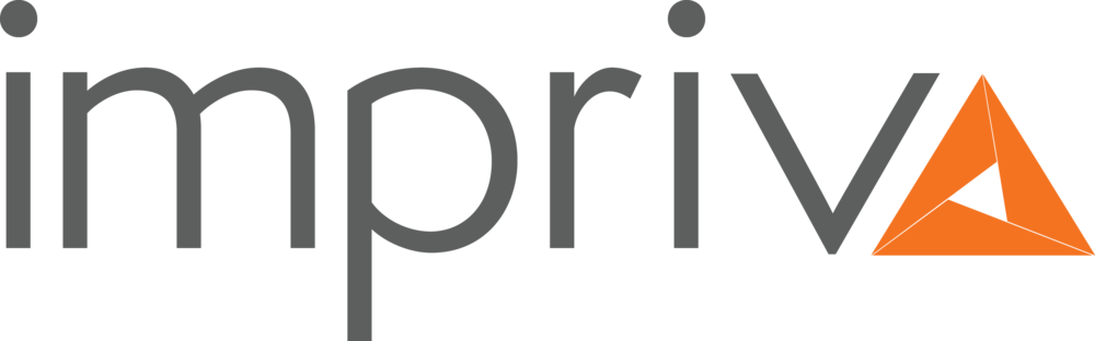 Impriva Logo 2015 Grey Large - Sign (1000x312), Png Download