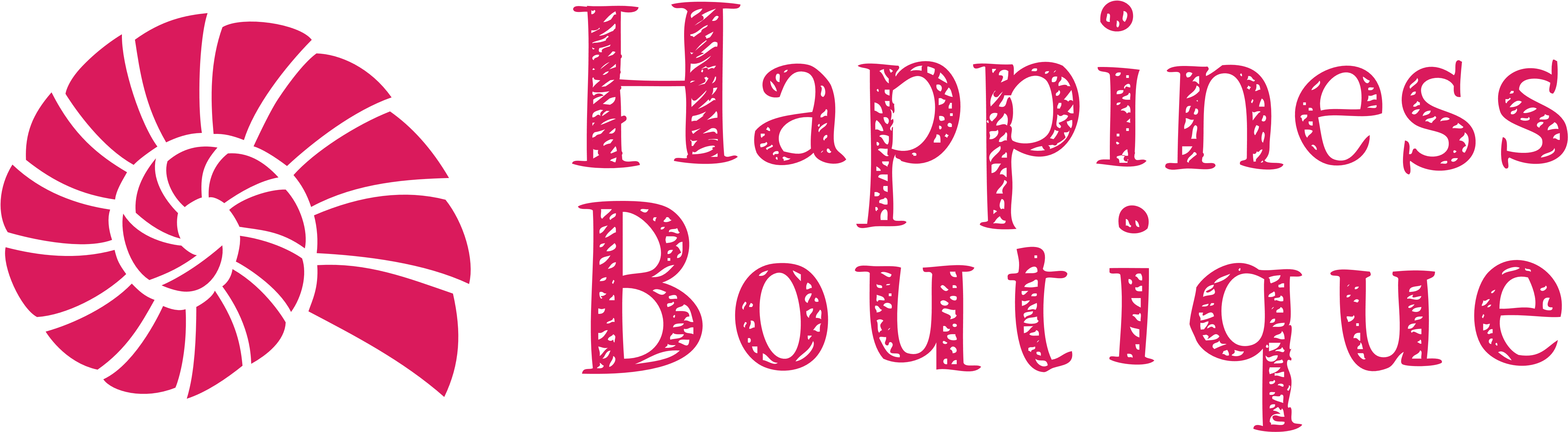 Happiness Boutique Logo (5000x1418), Png Download