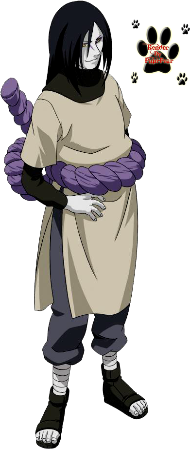 Render Orochi Photo Render Orochimaru - Gay Naruto Pick Up Lines (576x1022), Png Download