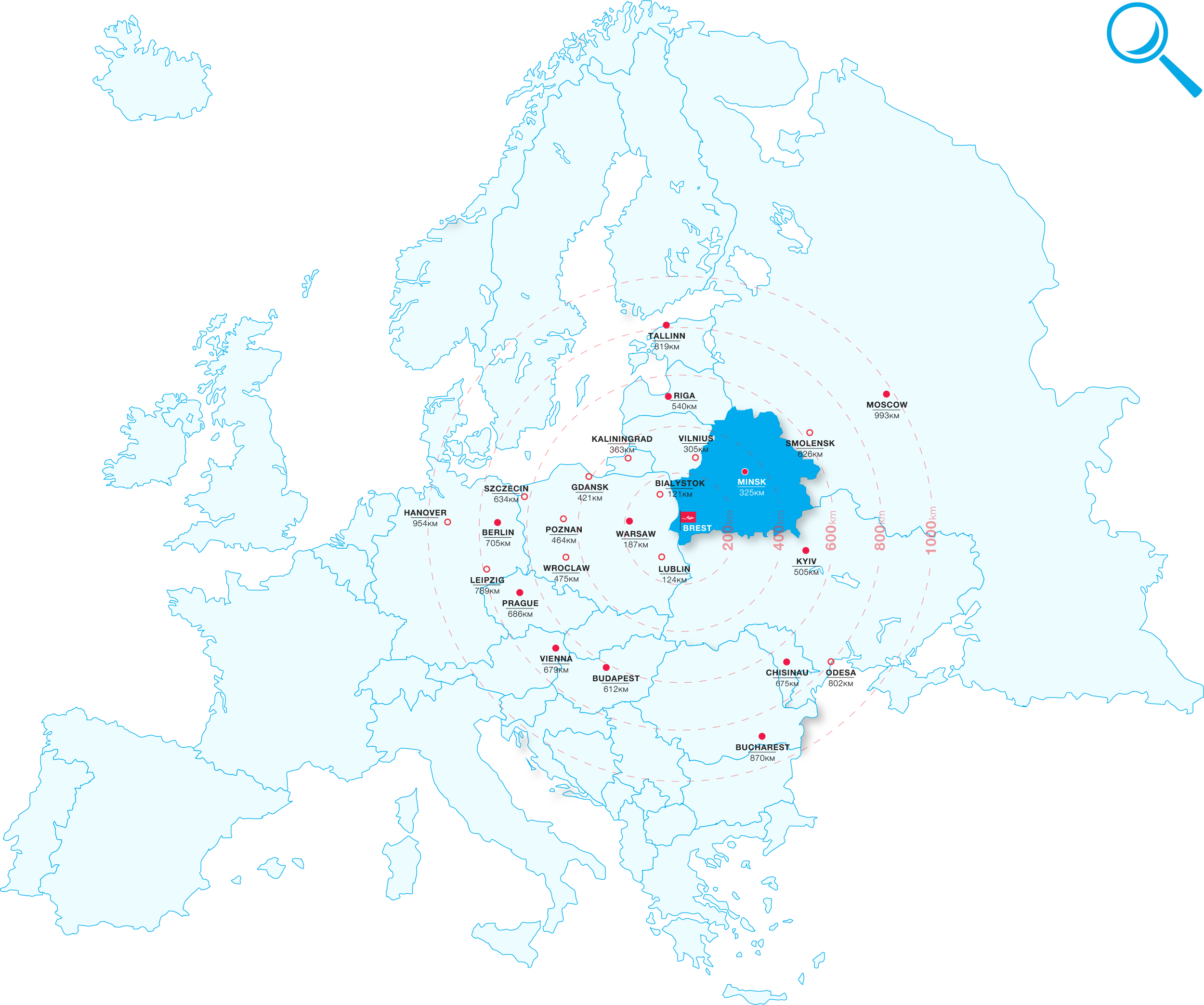 Have Duly Appreciated The Advantages, Which Combine - Detailed Maps Europe (2500x2086), Png Download