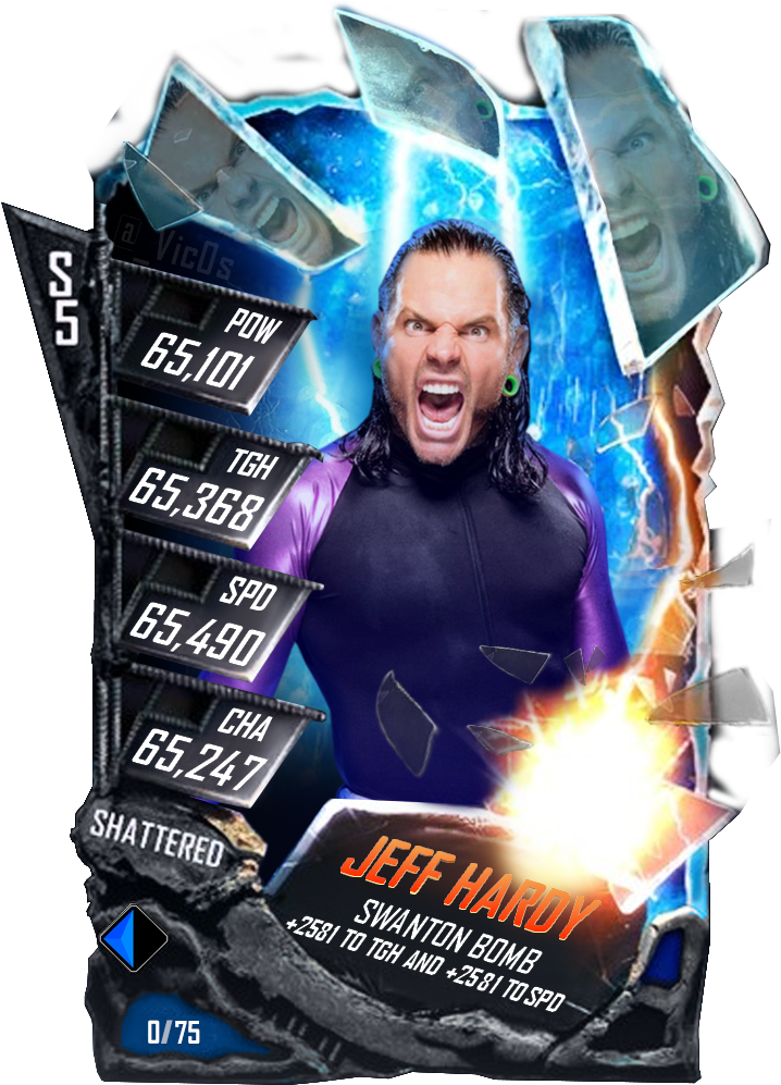 Danielle Bellinie On Twitter - Wwe Supercard Shattered Cards (896x1080), Png Download