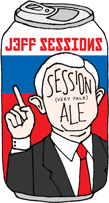 Fakebeer Jeffsessions (468x721), Png Download