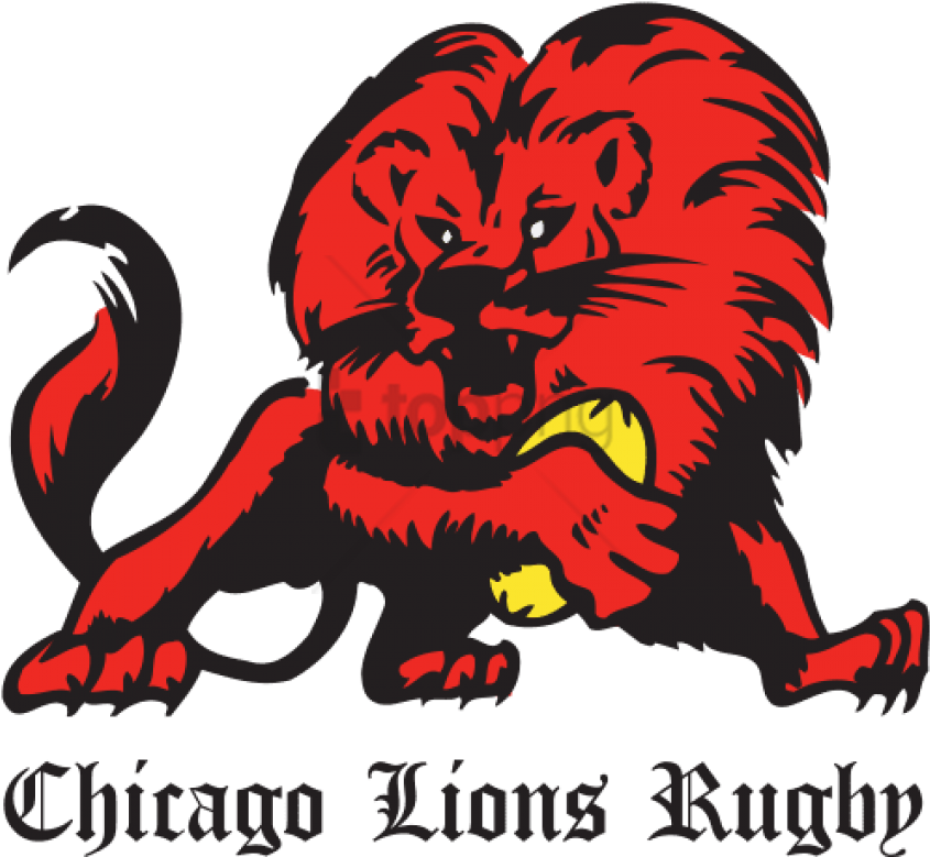 Free Png Download Chicago Lions Rugby Logo Png Images - Lions Chicago (850x786), Png Download