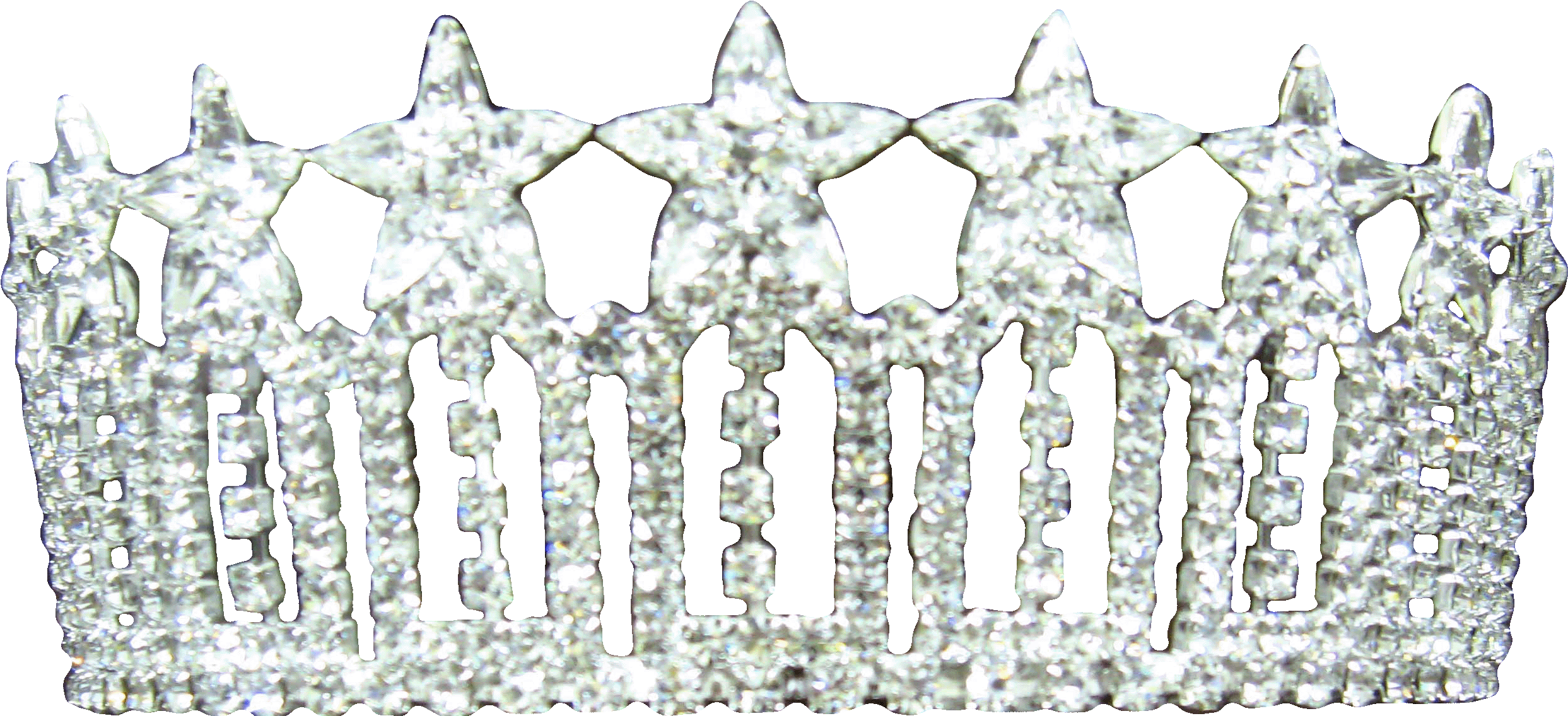Miss Texas Usa Crown (2636x1224), Png Download