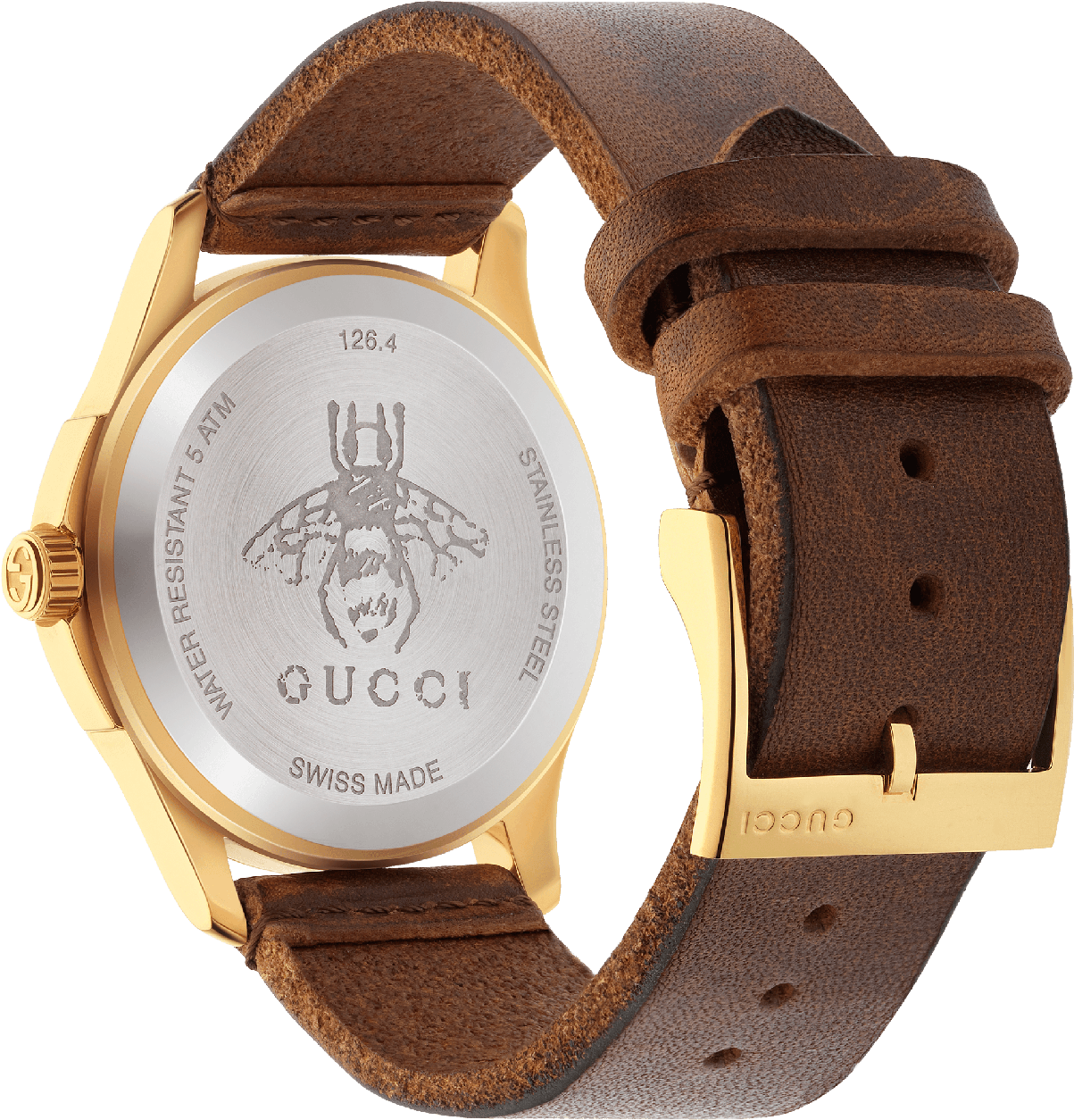 Le Marche Des Merveilles Quartz - Gucci Gold Watch Womens (1800x1800), Png Download