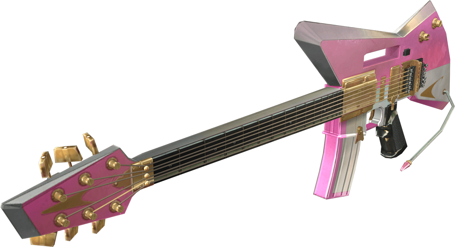 M4a1-guitar Crossfire Wiki Fandom - Electric Guitar (1920x1080), Png Download