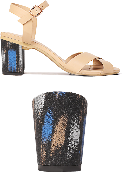 Brush Stroke 80s - High Heels (500x902), Png Download