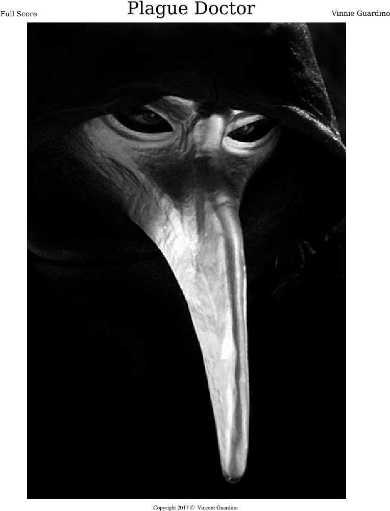 Plague Doctor Sheet Music For Violin, Piano, Strings, - All Scp Containment Breach (850x1100), Png Download
