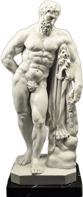 Farnese Hercules Statue Made In Italy 25 Cm - Statue (1024x768), Png Download