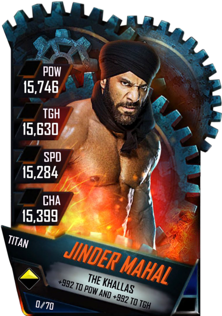 Jindermahal S4 18 Titan - Alexa Bliss Wwe Supercard Titan (456x720), Png Download